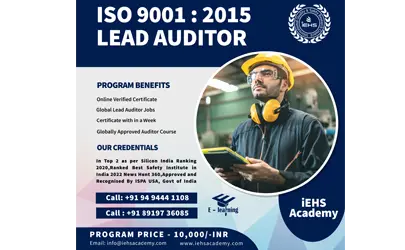 ISO 9001 Lead Auditor Training & Certification